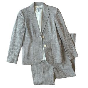 Brooks Brothers Womens Seersucker Suite 4p